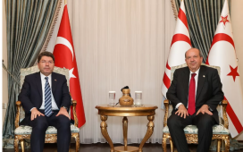 
                        Cumhurbaşkanı Tatar, İsias duruşması öncesinde TC  Adalet Bakanı Tunç ile görüştü        
