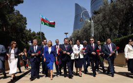 
                        Meclis heyeti, Türk Dünyası Dışilişkiler Komite Başkanları toplantısı için Azerbaycan’da…        