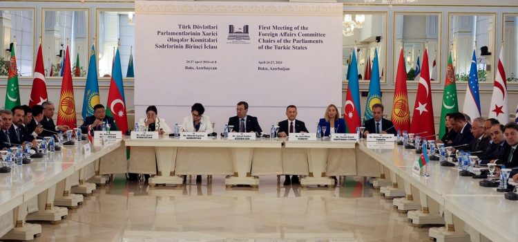 Öztürk, Türk Devletleri Parlamentoları Dışişleri Komisyonları Başkanları  Toplantısı’nda konuştu