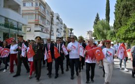 19 Mayıs Atatürk'ü Anma Gençlik ve Spor Bayramı...Başkent Lefkoşa’da 105. Yıl Korteji düzenlendi