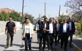 Başbakan Üstel, Beyarmudu Kapısı’nda incelemelerde bulundu… “Kendi tarafımızdaki genişletme işini önümüzdeki haftadan itibaren başlatacağız”