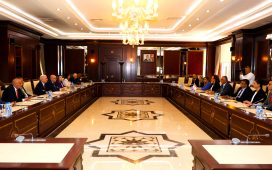 Çavuşoğlu ve heyeti, Azerbaycan Milli Meclisi Bilim ve Eğitim Komitesi ile görüştü