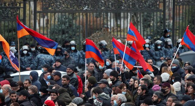 Ermenistan'da Paşinyan yönetimi karşıtı eylemler sürüyor