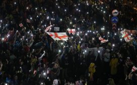 Gürcistan'da "yabancı etki" yasa tasarısı karşıtı protestolar devam etti