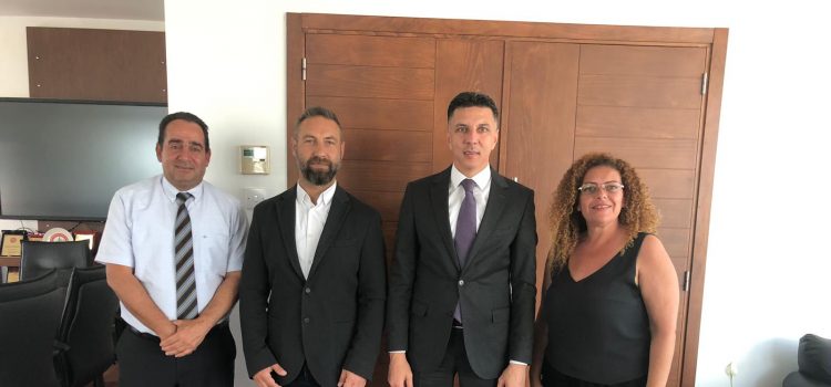KTÖS Genel Sekreteri Maviş, Gönyeli-Alayköy Belediyesi Başkanı Amcaoğlu’nu ziyaret etti