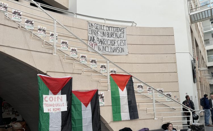 Lozan ve Cenevre üniversitelerinde Filistin'e destek eylemleri devam ediyor