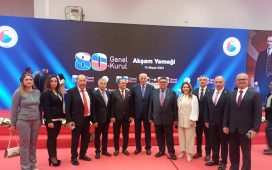 Maliye Bakanı Berova  Türkiye Odalar ve Borsalar Birliği’nin resepsiyonuna katıldı