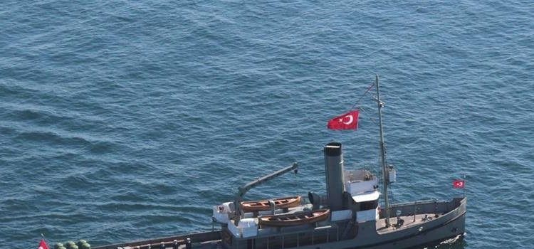 TCG Nusret Müze Gemisi bugün ve yarın Girne Limanı’nda halkın ziyaretine açık olacak
