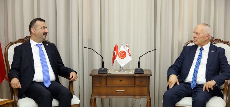 Töre, Türk Dil Kurumu Başkan Yardımcısı Doç. Dr. Harun Şahin’i kabul etti