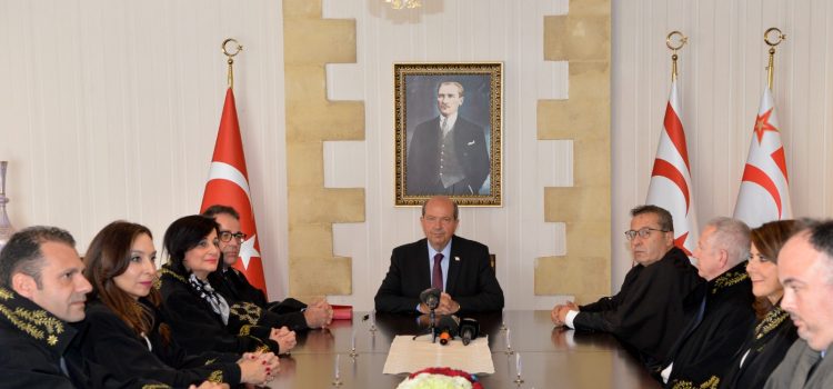Yüksek Mahkeme Başkanlığına atanan Özerdağ, Cumhurbaşkanı Tatar huzurunda yemin etti