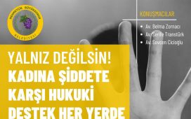 “Kadına Yönelik Şiddetle Mücadele ve Hukuki Destek Mekanizması” bilgilendirme toplantısı yarın Mehmetçik Büyükkonuk Belediyesi’nde...